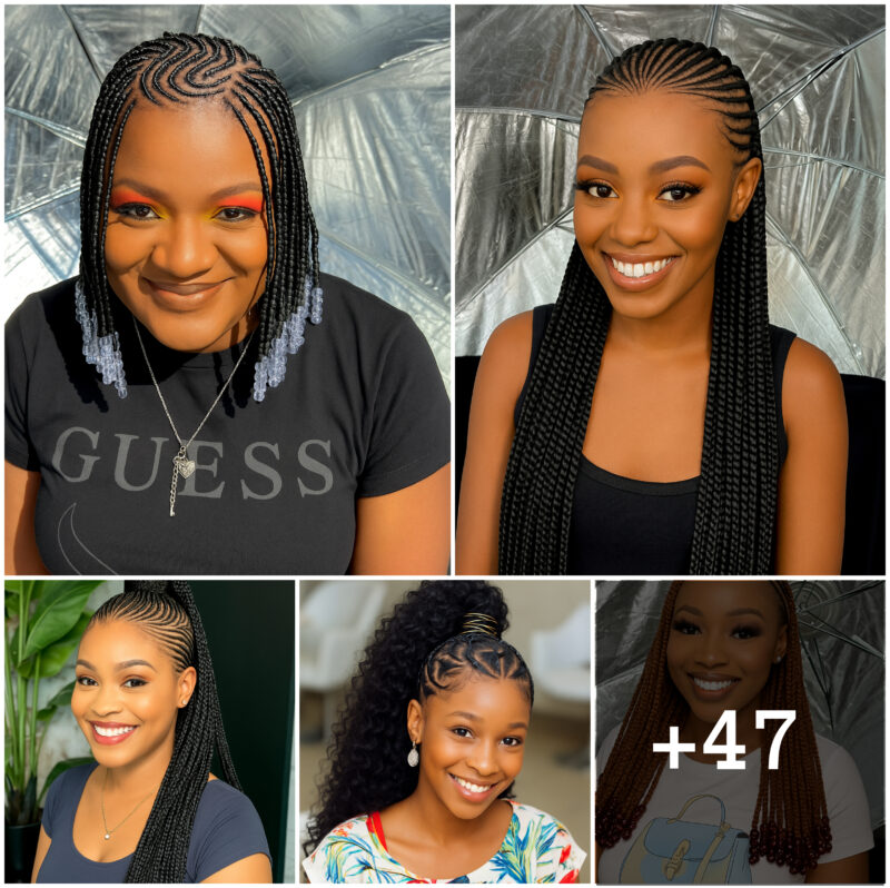 47 PHOTOS: Luxury braided hairstyles – Professional cornrow hairstyles ‎