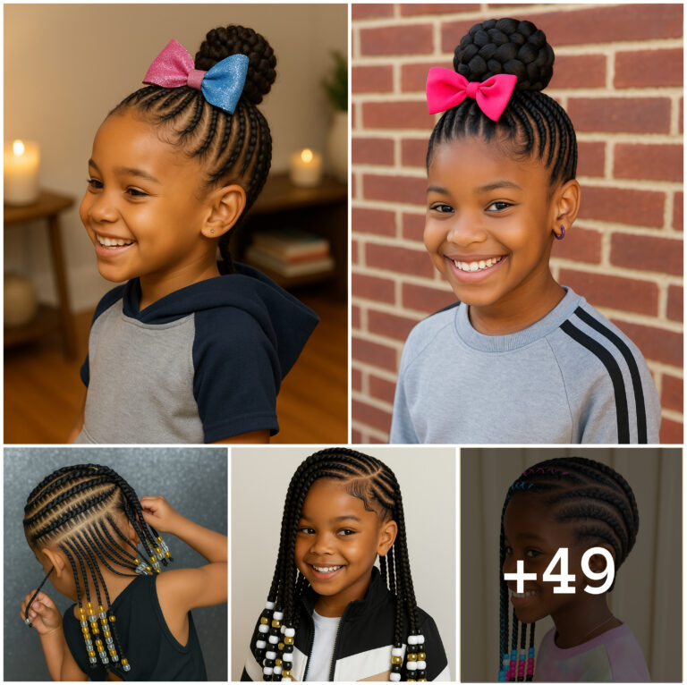 49 PHOTOS: Kids’ Cornrow Hairstyles/African Kids’ Hairstyles ‎
