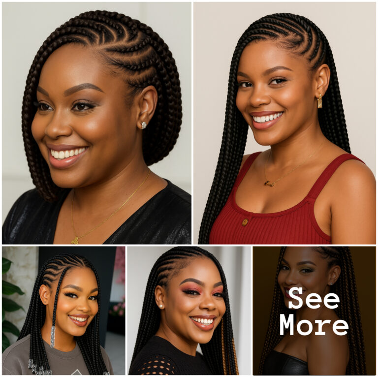 49 PHOTOS: Stunning African braid styles for women ‎