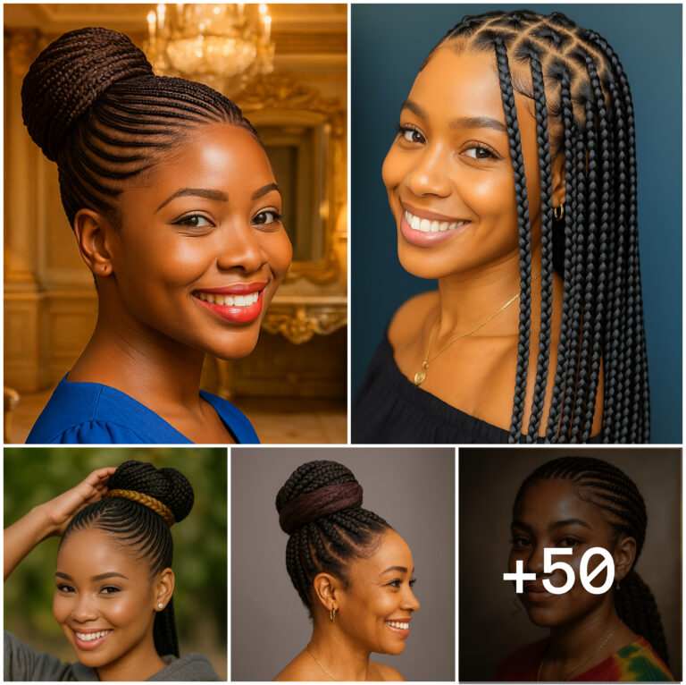 50 PHOTOS: Premium knotless braid patterns ‎