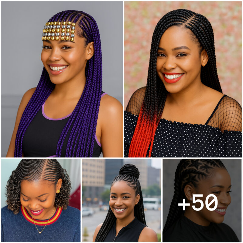 50 PHOTOS: Professional cornrow hairstyles vibe ‎