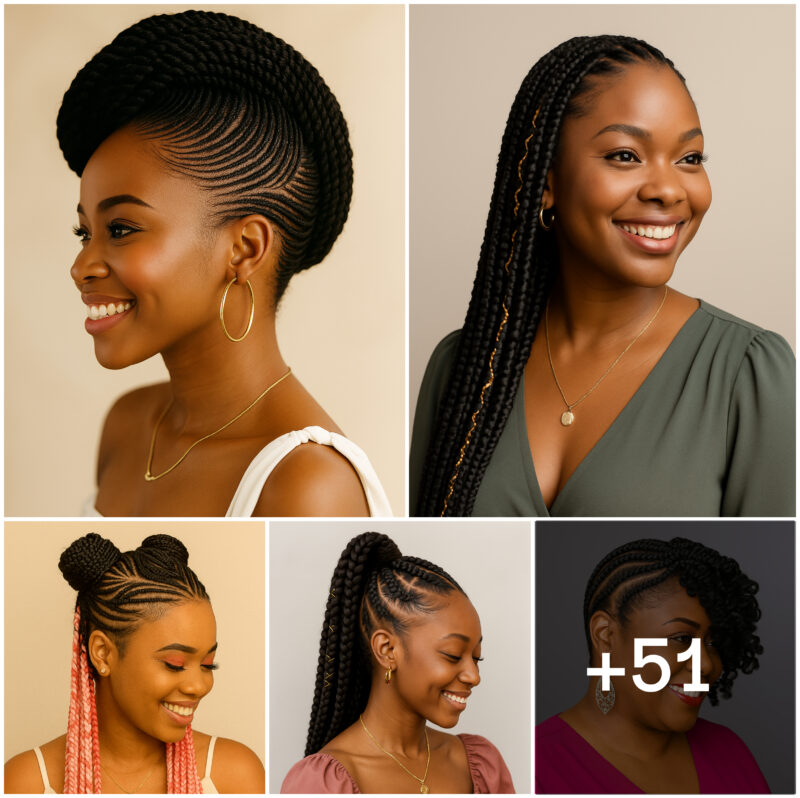 51 PHOTOS: Luxury braided hairstyles for events ‎