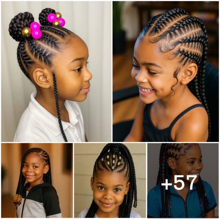57 PHOTOS: Kid Cornrow Braid Hairstyles