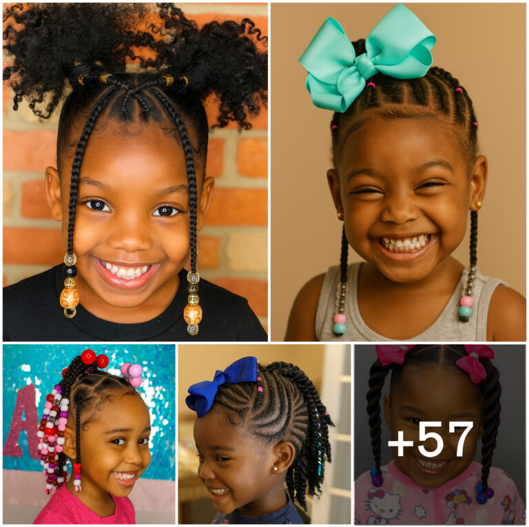 57 PHOTOS Kids’ Cornrow Hairstyles + African Kids’ Hairstyles ‎ ‎