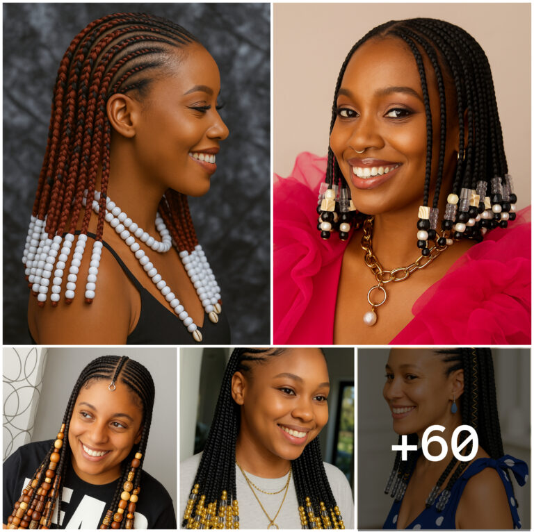 60 PHOTOS: Cornrows With Beads Beauty Picks