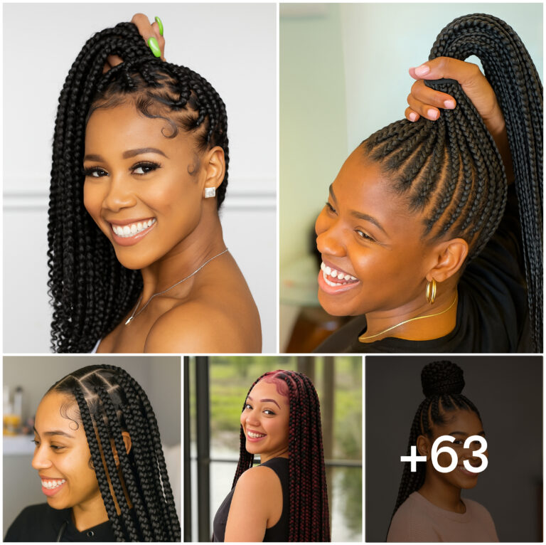 63 PHOTOS: Chic Knotless Braid Styles
