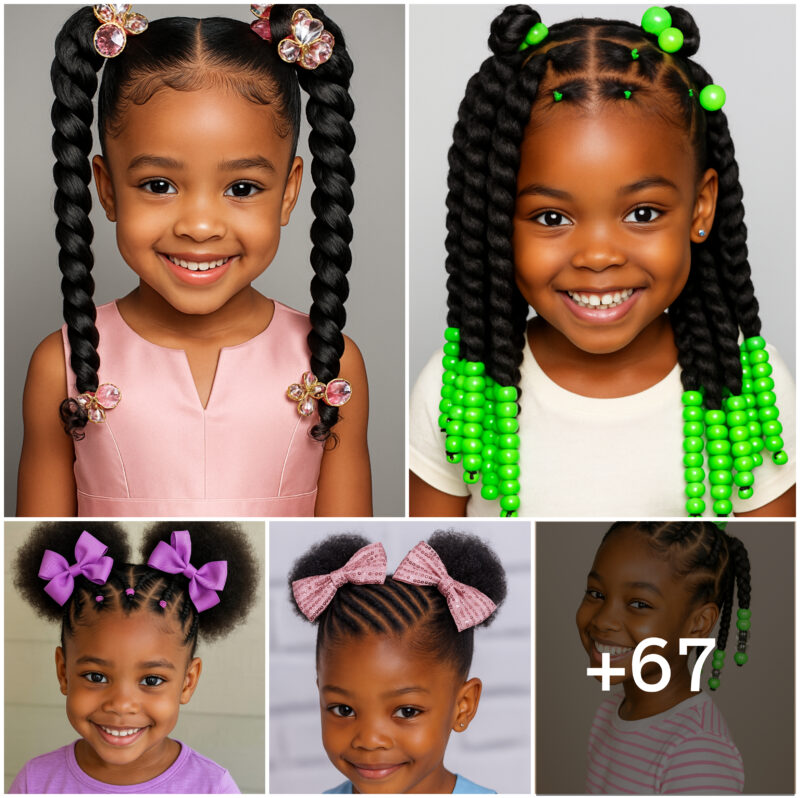 67 PHOTOS: Kids Cornrow Hairstyles For Girls