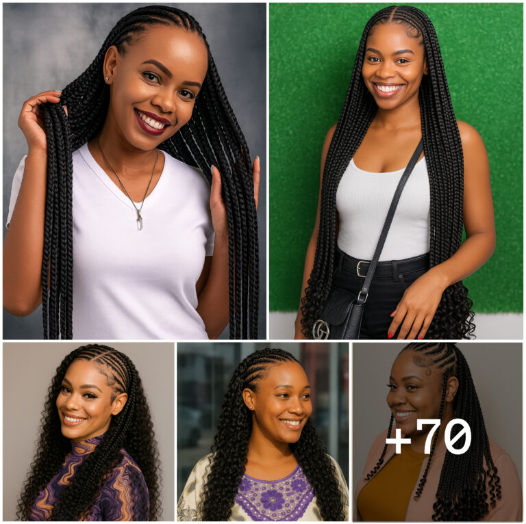 71 PHOTOS: Half Up Half Down Braids Gallery Looks