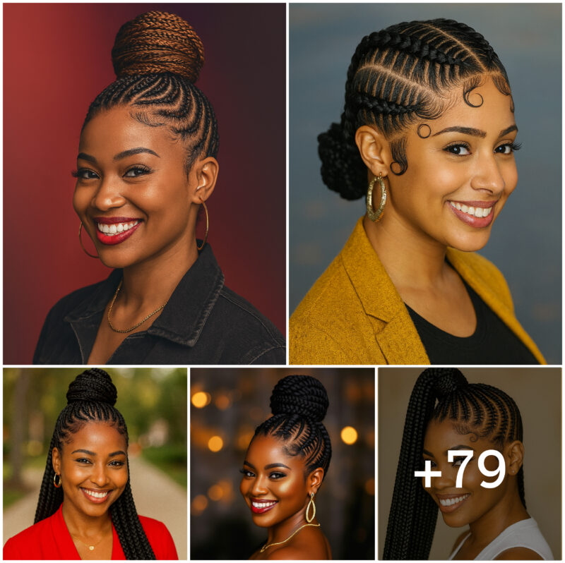 79 PHOTOS: Professional African braids for women ‎ ‎