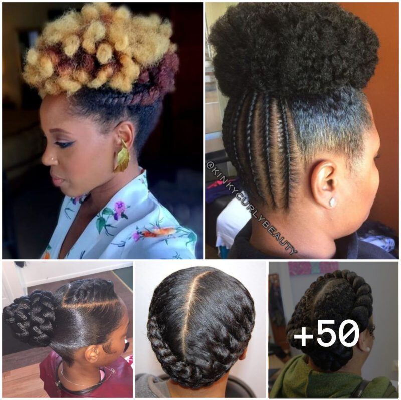 Updos for Natural Hair