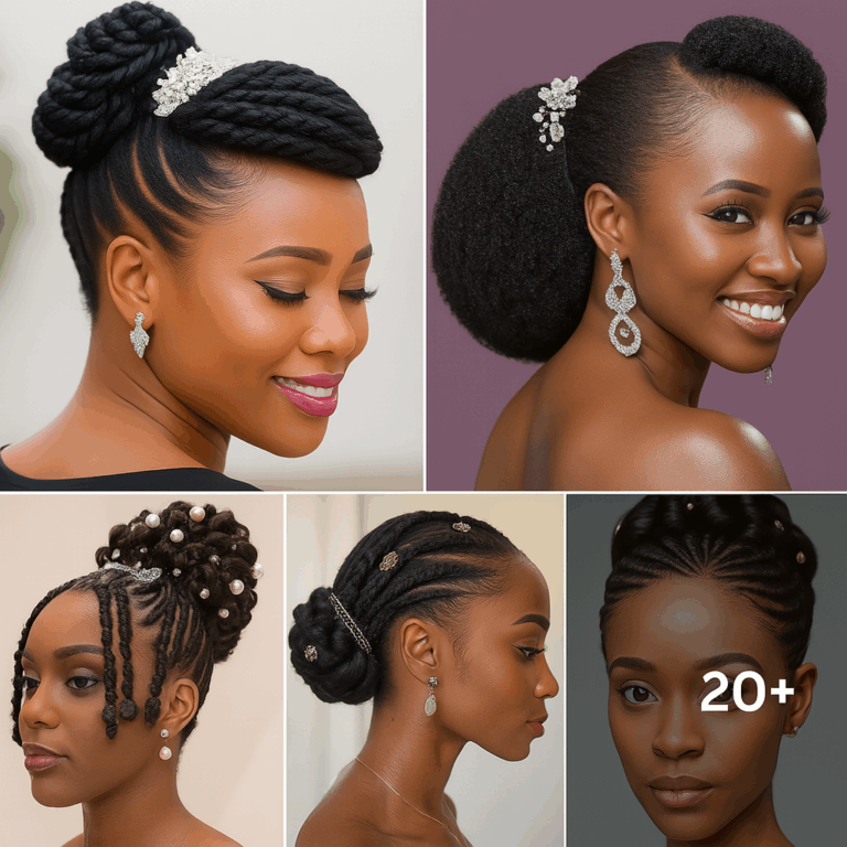 30 PHOTOS Black Bridal Braid Hairstyles ‎