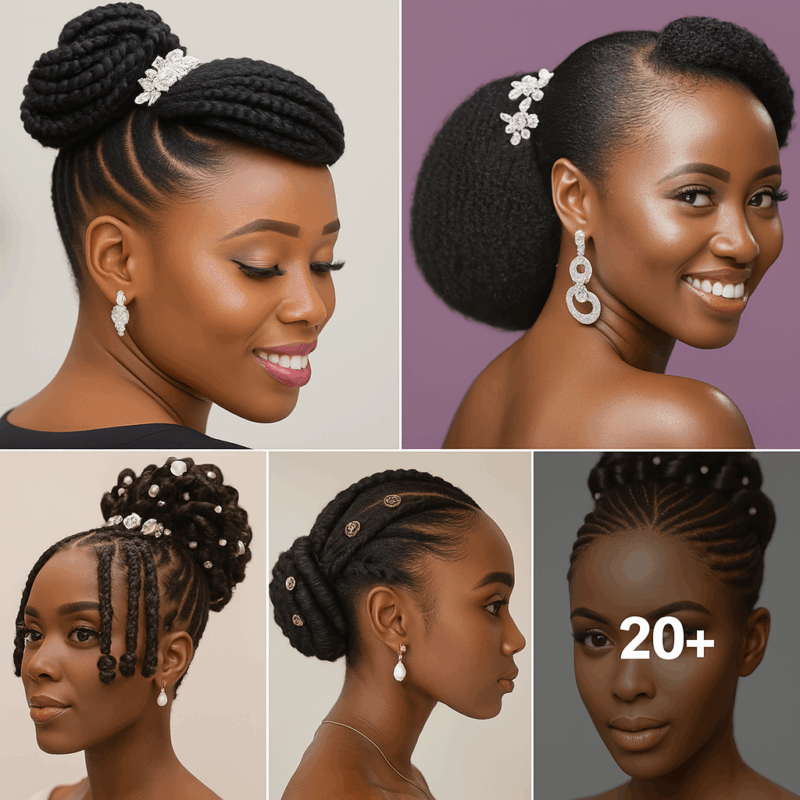 69 PHOTOS: Black Bridal Braid Hairstyles ‎
