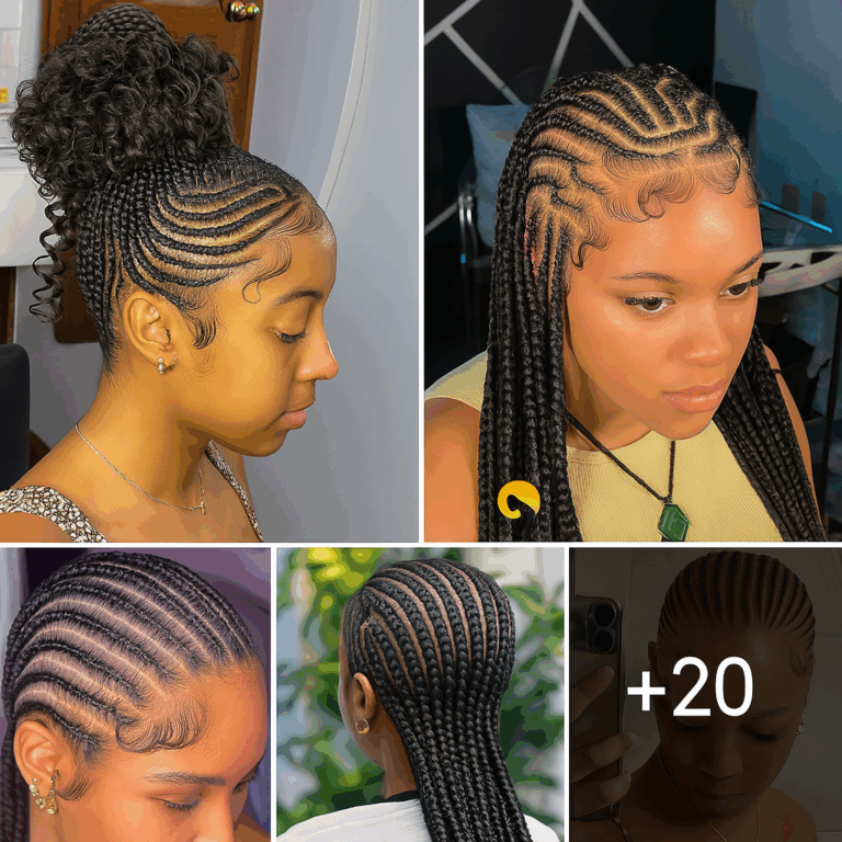 40 PHOTOS: Cornrow braid designs – Ghana braid styles ‎