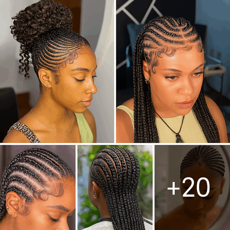 20 PHOTOS: Cornrow braid designs – Ghana braids styles ‎