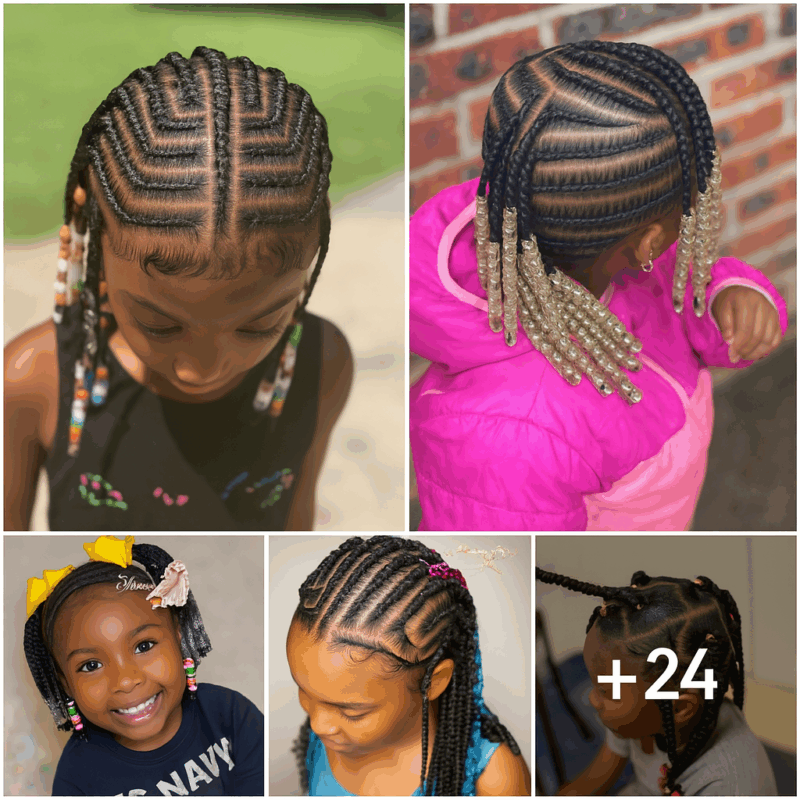 24 PHOTOS: Kids’ Cornrow Hairstyles + African Kids’ Hairstyles ‎
