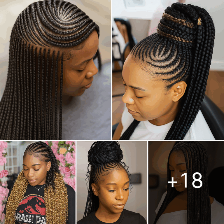 24 PHOTOS: Stylish cornrow braid designs ‎