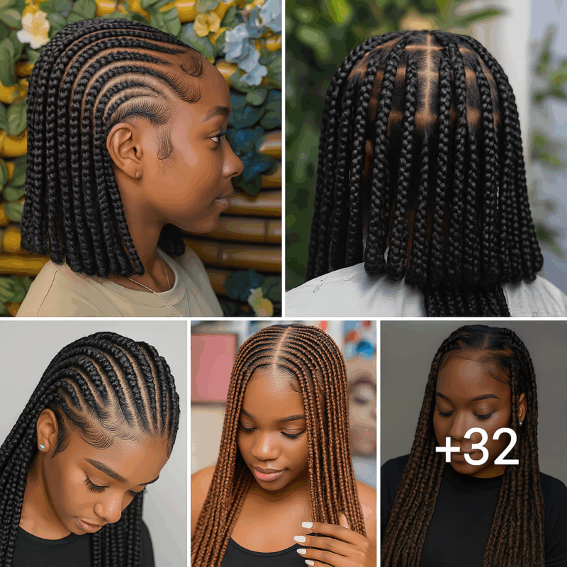 32 PHOTOS: Professional African braids for women ‎