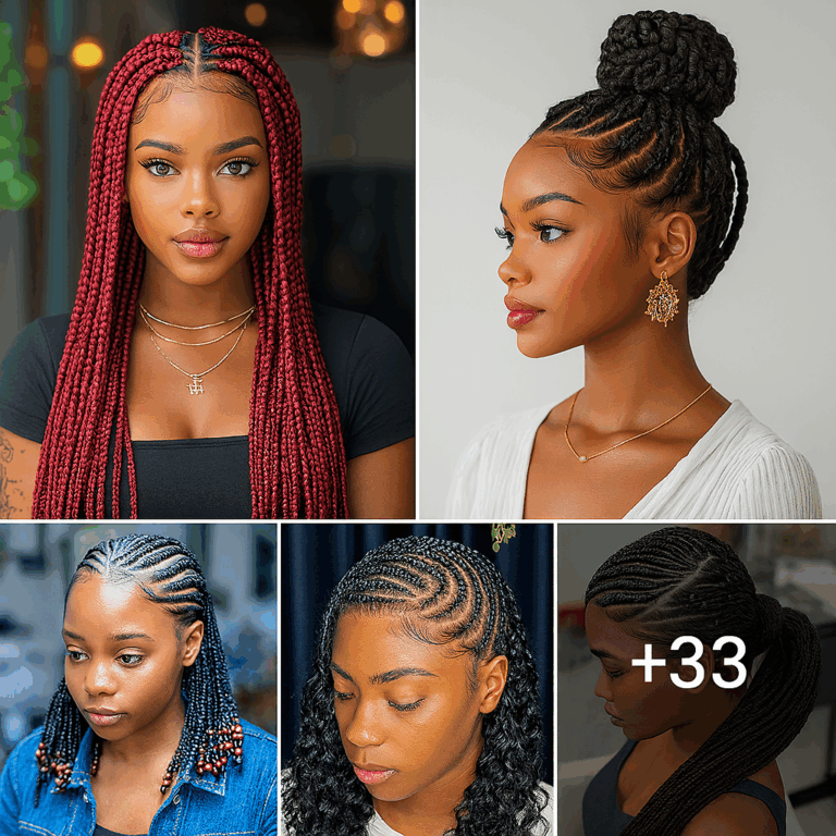 33 PHOTOS: High-end braided hairstyles for events ‎