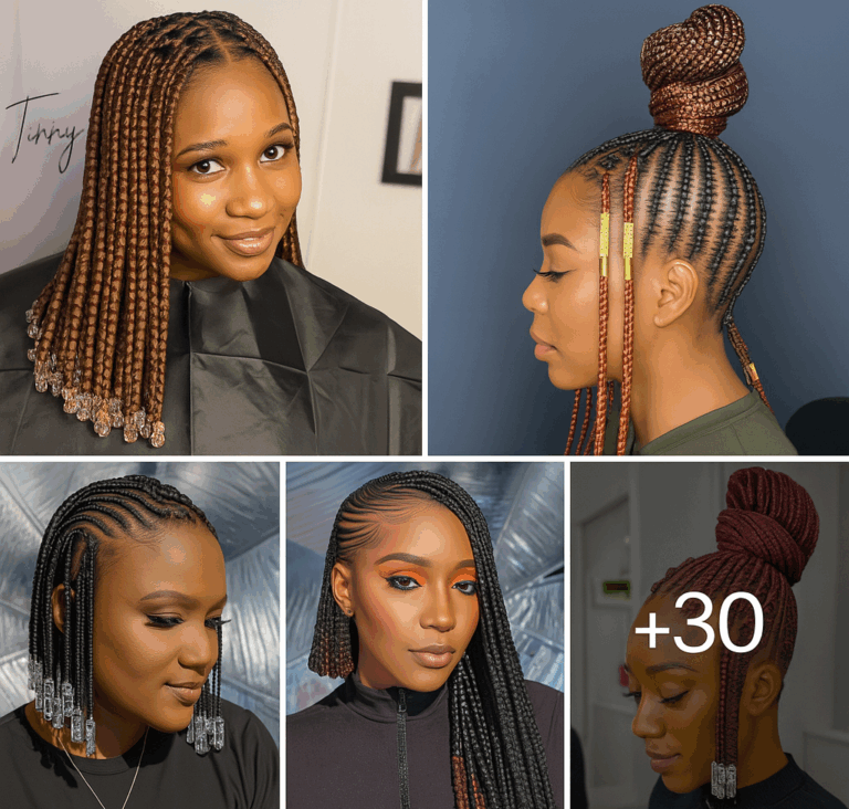 33 PHOTOS: Perfect African braided hairstyles for ladies ‎