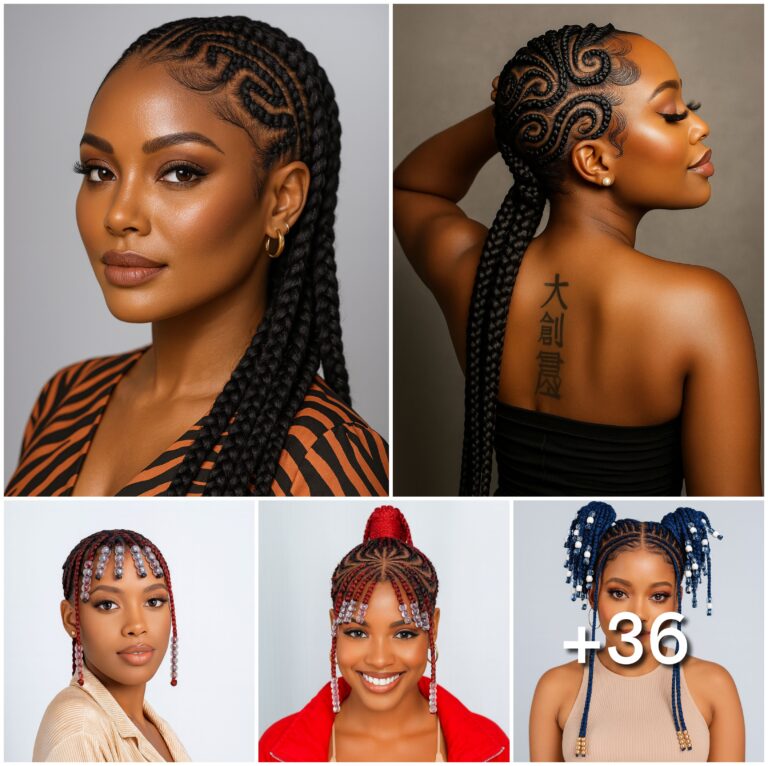 36 PHOTOS: Neat Braided Hairstyles – Premium Hairstyles ‎ ‎