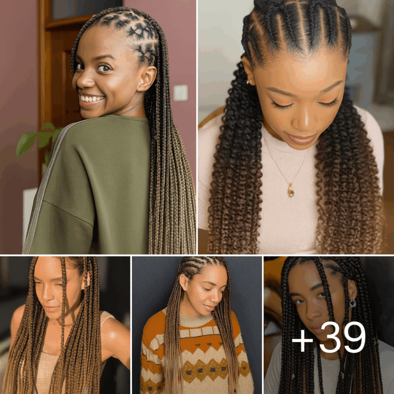 41 PHOTOS: Beautiful African Braided Hairstyles For Women
