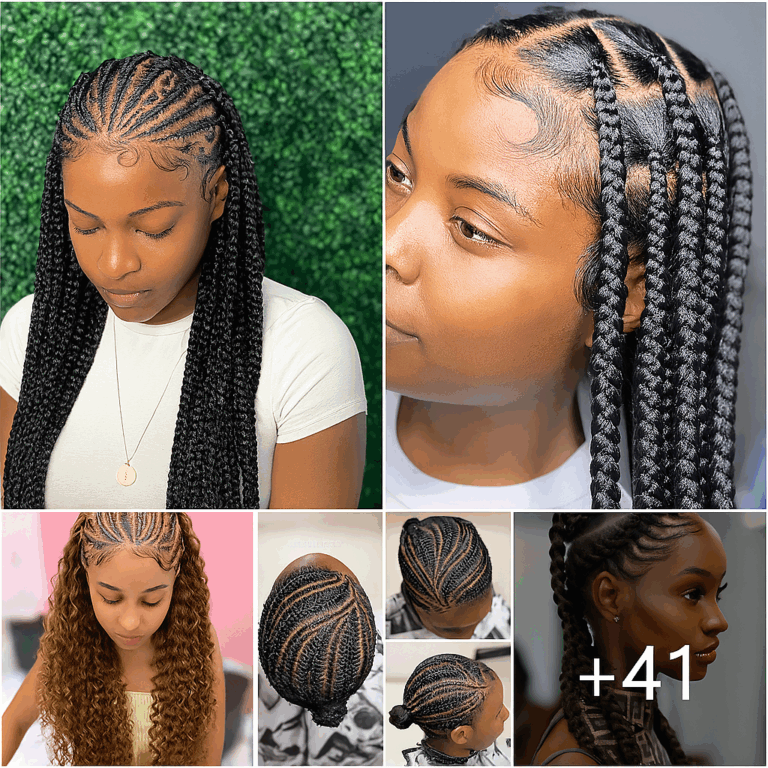 41 PHOTOS: Clean Braids Inspo For Ladies ‎