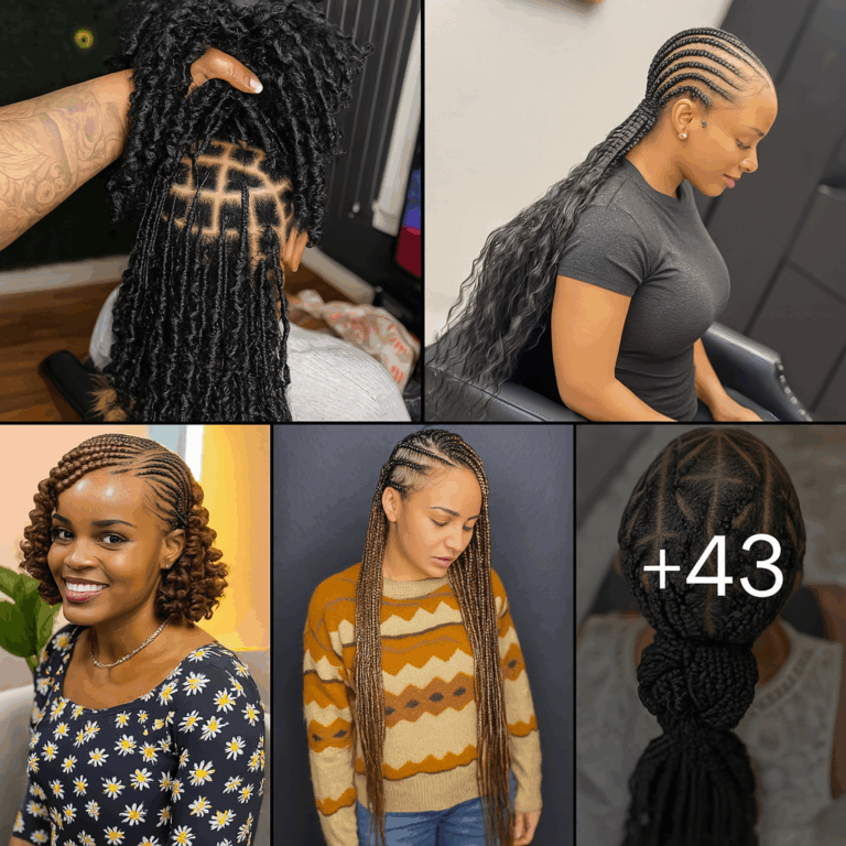 43 PHOTOS: Latest Hairstyles for Ladies – African braids ‎