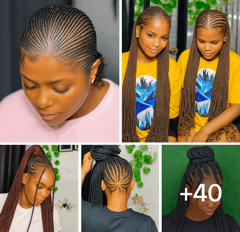 40 PHOTOS: Professional Cornrow Styles