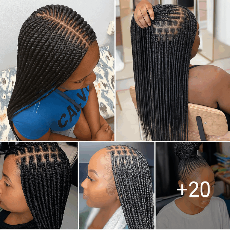 21 PHOTOS: Knotless braids styles – Box braids hairstyles ‎
