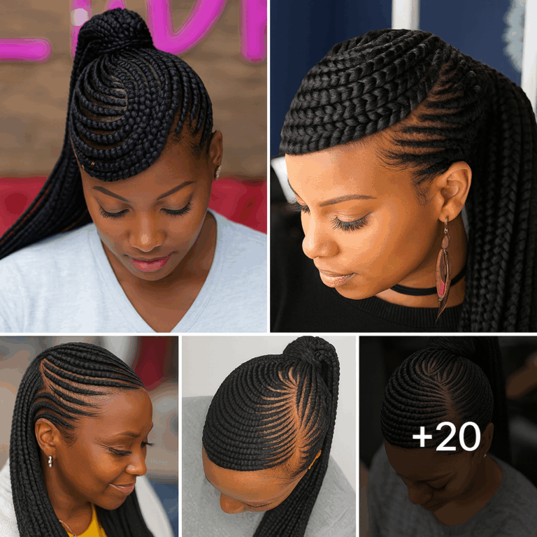 33 PHOTOS: Premium Cornrow Hairstyle Inspirations ‎