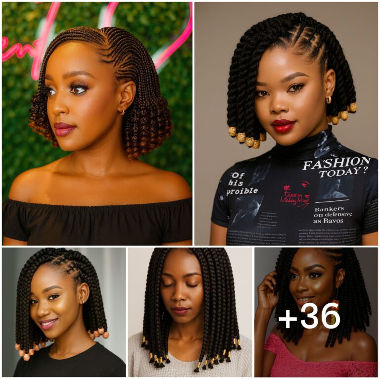 36 PHOTOS: Short Box Braids Hairstyles