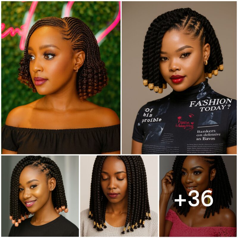 36 PHOTOS: Short Box Braids Hairstyles
