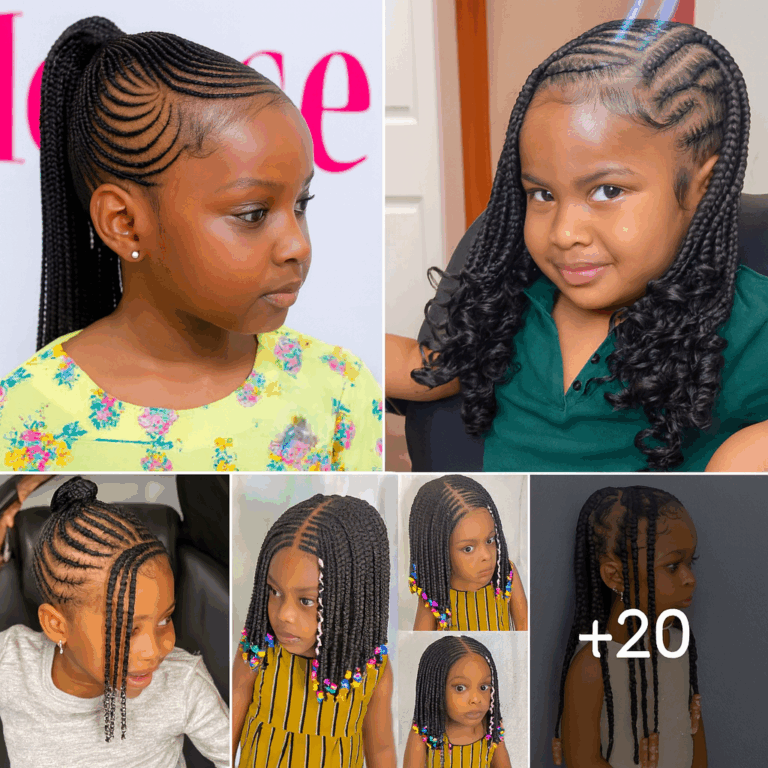 20 PHOTOS: Kids’ Cornrow Hairstyles ‎