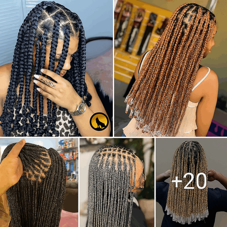 21 PHOTOS: Premium knotless braid ideas ‎