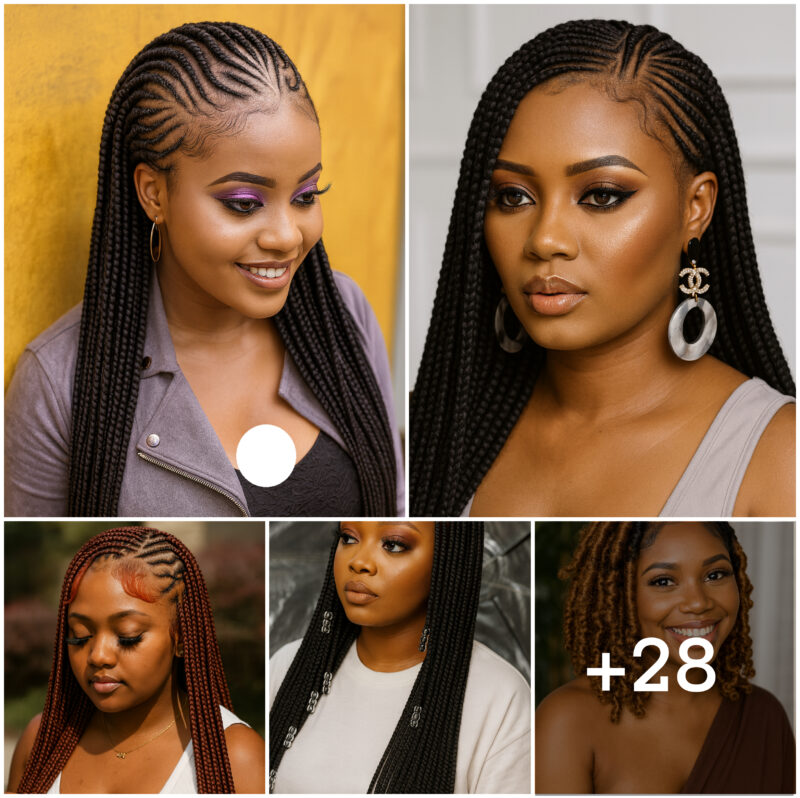 28 PHOTOS: Professional cornrow hairstyles + Knotless braids