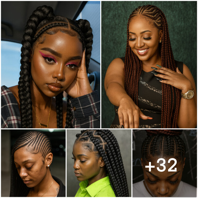 32 PHOTOS: Luxury African braid styles for women