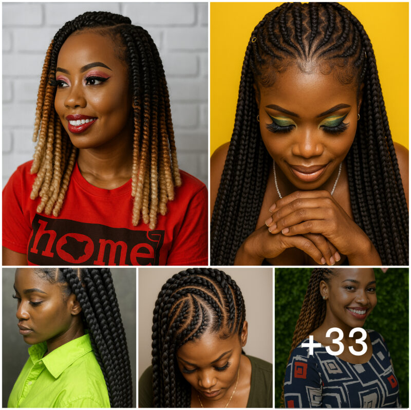 28+ PHOTOS: Stunning Box Braids & Twist Hairstyle Inspirations