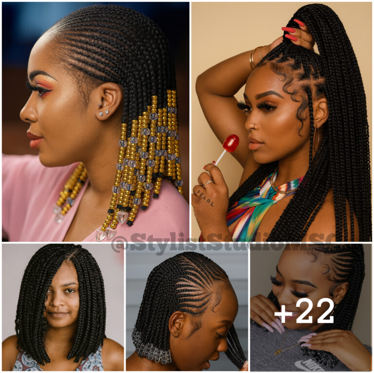 22 PHOTOS: Luxury braided hairstyles – Professional cornrow hairstyles ‎