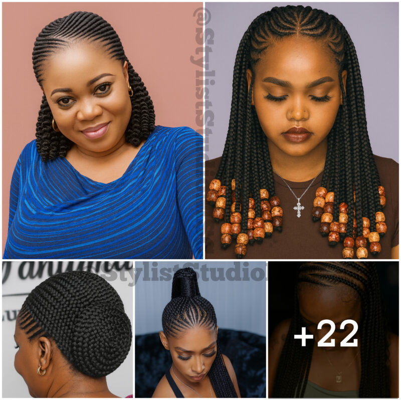 22 PHOTOS: Professional cornrow hairstyles 2025 ‎