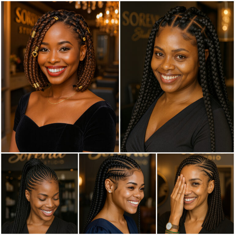 Professional hair braiding ideas for ladies ‎