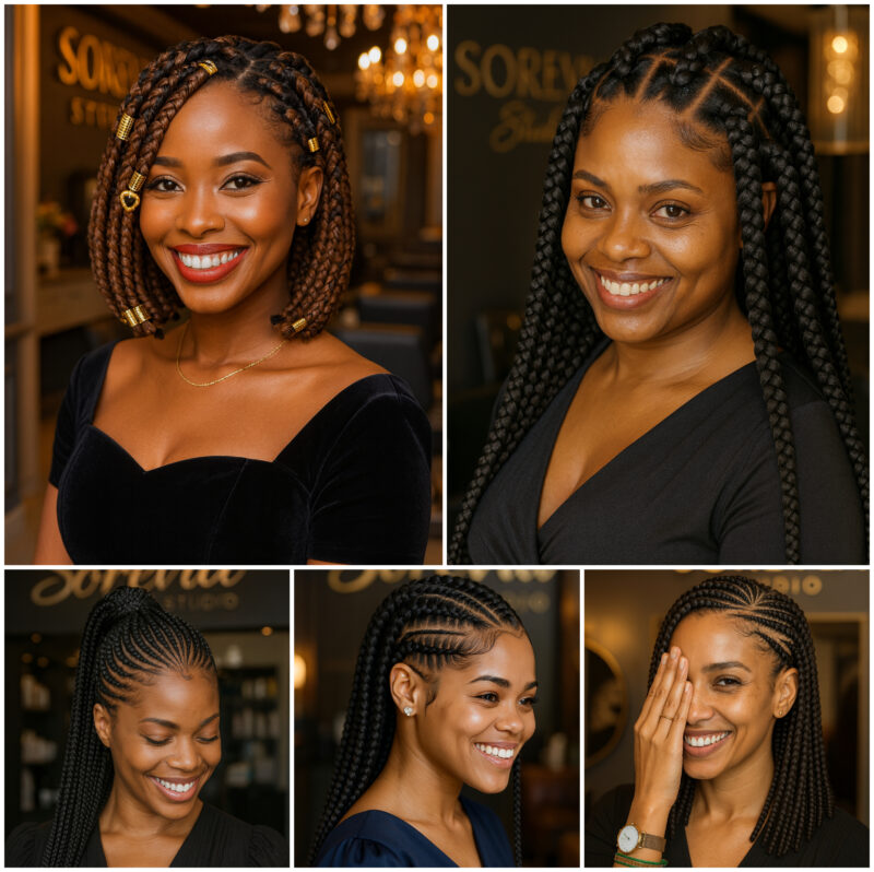 Professional hair braiding ideas for ladies ‎