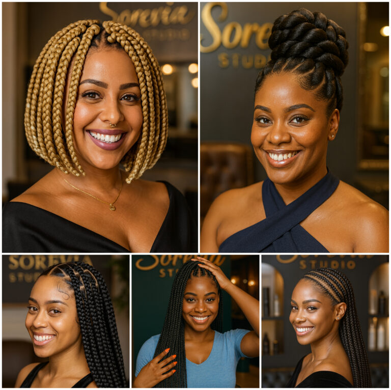 Stunning African braid styles for women ‎ ‎