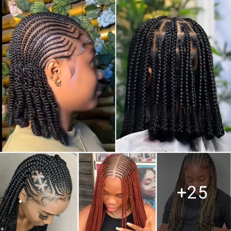 25 PHOTOS: Luxury braided hairstyles for ladies ‎