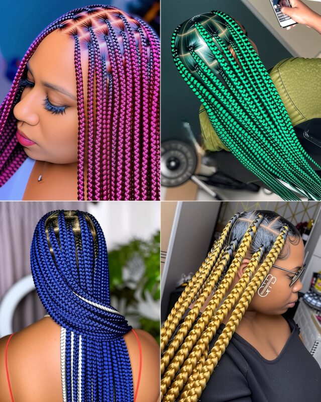 59 PHOTOS: Knotless braid ideas for ladies ‎