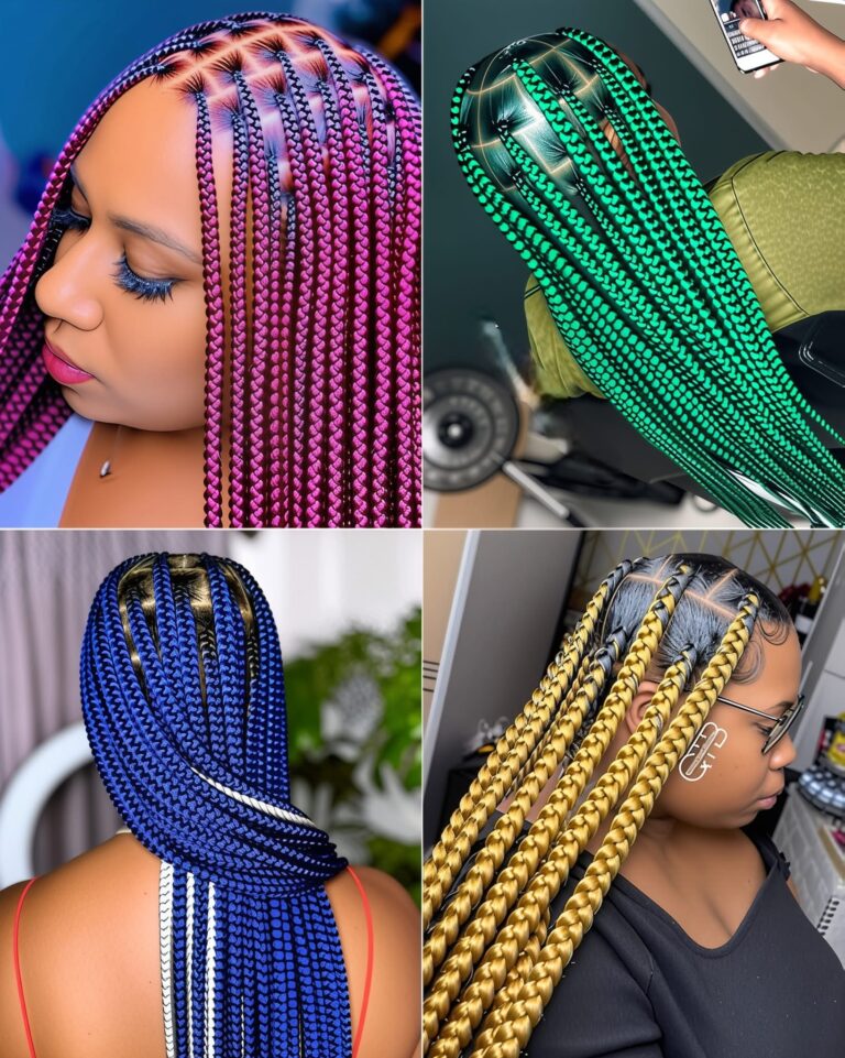 59 PHOTOS: Knotless braid ideas for ladies ‎