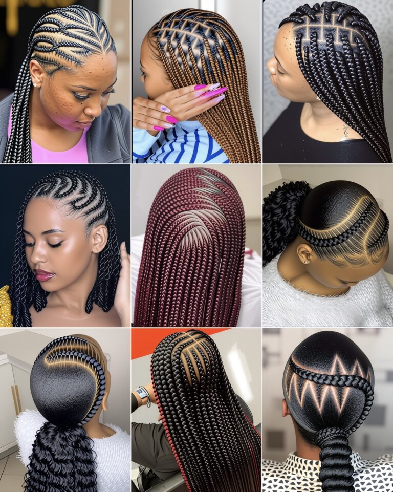 56 PHOTOS: Sleek Stitch Braids & Creative Cornrow Styles