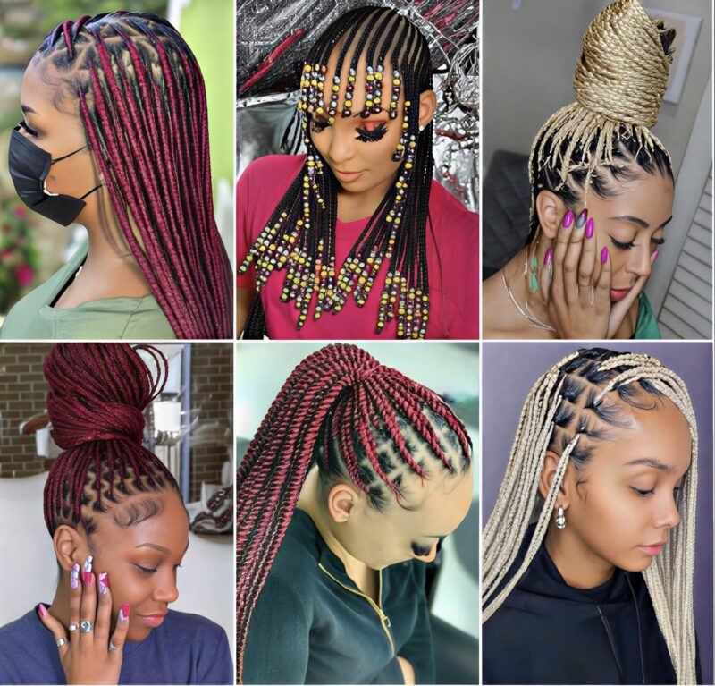 57 PHOTOS: Perfect African braided hairstyles for ladies ‎