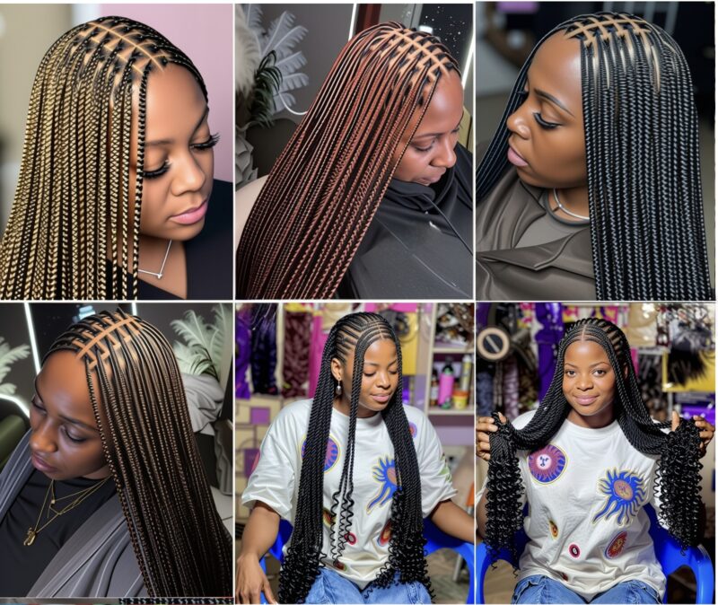 53 PHOTOS: Beautiful knotless braids Ideas for women