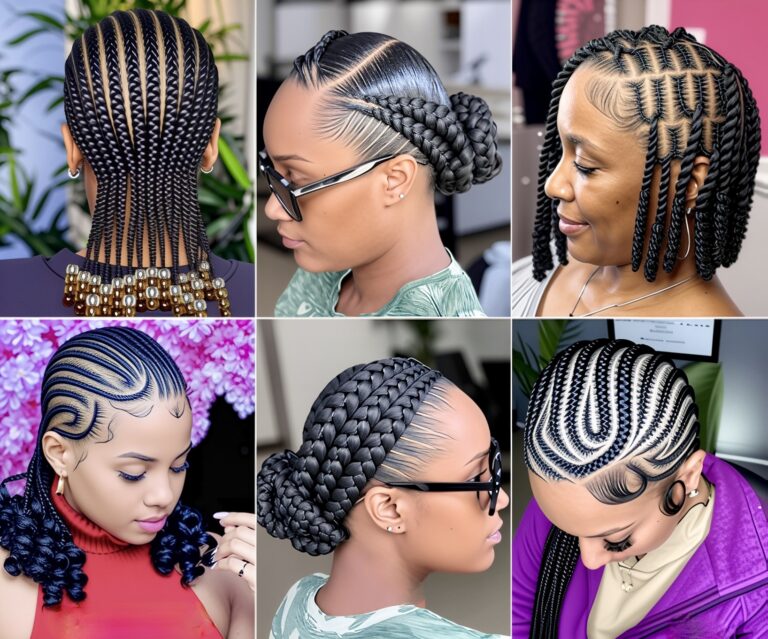 25 PHOTOS: Professional cornrow hairstyles for ladies ‎