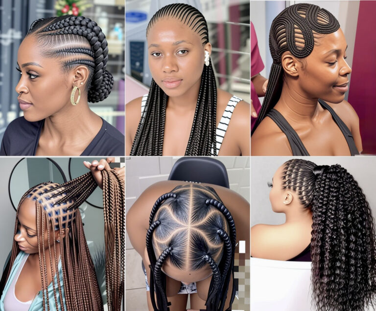 28 PHOTOS: Hot twist hairstyles, Knotless braids styles & Cornrow braid designs ‎